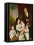 Portrait of William Fairlie and His Family, 1802-Robert Home-Framed Stretched Canvas