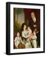 Portrait of William Fairlie and His Family, 1802-Robert Home-Framed Giclee Print