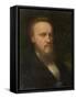 Portrait of William Glover-Andrew Carrick Gow-Framed Stretched Canvas