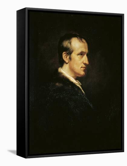 Portrait of William Godwin-null-Framed Stretched Canvas