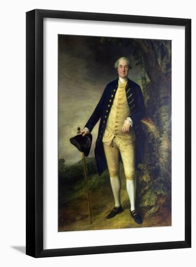 Portrait of William Hall, 2nd Viscount Gage-Thomas Gainsborough-Framed Giclee Print