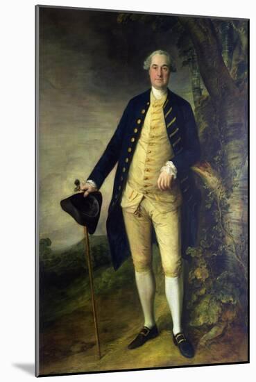 Portrait of William Hall, 2nd Viscount Gage-Thomas Gainsborough-Mounted Giclee Print