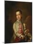 Portrait of William Holmes (1762-C.1818-20) C.1765-67 (Oil on Canvas)-John Wollaston-Mounted Giclee Print