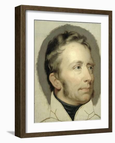 Portrait of William I, King of the Netherlands-Charles Howard Hodges-Framed Art Print