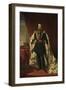 Portrait of William III, King of the Netherlands-Nicolaas Pieneman-Framed Art Print