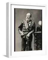 Portrait of William III of the Netherlands (1817-1890), King of the Netherlands-French Photographer-Framed Giclee Print