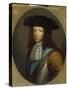 Portrait of William III-Godfrey Kneller-Stretched Canvas