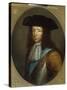 Portrait of William III-Godfrey Kneller-Stretched Canvas