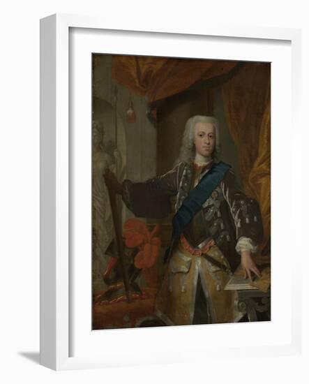 Portrait of William IV, Prince of Orange-Hans Hysing-Framed Art Print