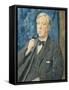 Portrait of William McElroy, 1933-Augustus Edwin John-Framed Stretched Canvas