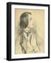 Portrait of William Michael Rossetti-Dante Gabriel Charles Rossetti-Framed Giclee Print