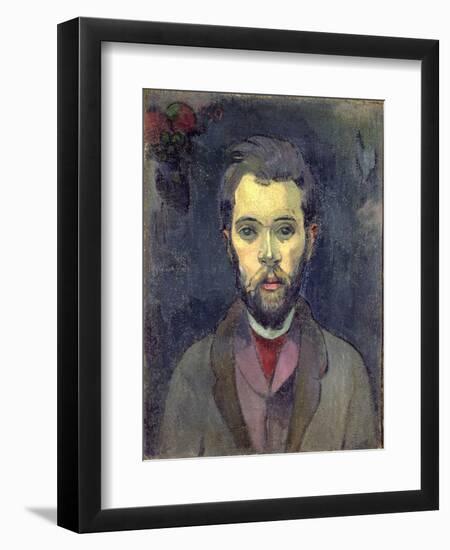 Portrait of William Molard, Swedish Composer, circa 1893-94-Paul Gauguin-Framed Giclee Print