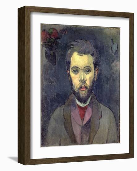 Portrait of William Molard, Swedish Composer, circa 1893-94-Paul Gauguin-Framed Giclee Print