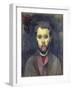 Portrait of William Molard, Swedish Composer, circa 1893-94-Paul Gauguin-Framed Giclee Print