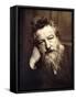 Portrait of William Morris, 1886-null-Framed Stretched Canvas