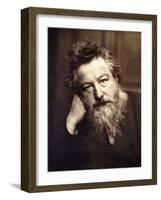 Portrait of William Morris, 1886-null-Framed Giclee Print