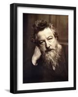 Portrait of William Morris, 1886-null-Framed Giclee Print