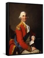 Portrait of William Petty, 2nd Earl of Shelburne, 1st Marquis of Lansdowne (1737-1805)-Jean Laurent Mosnier-Framed Stretched Canvas