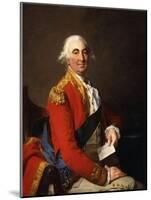 Portrait of William Petty, 2nd Earl of Shelburne, 1st Marquis of Lansdowne (1737-1805)-Jean Laurent Mosnier-Mounted Giclee Print