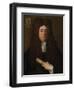 Portrait of William Petyt, Holding a Copy of the Magna Carta, C.1690-Richard van Bleeck-Framed Giclee Print