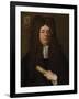 Portrait of William Petyt, Holding a Copy of the Magna Carta, C.1690-Richard van Bleeck-Framed Giclee Print