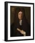 Portrait of William Petyt, Holding a Copy of the Magna Carta, C.1690-Richard van Bleeck-Framed Giclee Print