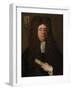 Portrait of William Petyt, Holding a Copy of the Magna Carta, C.1690-Richard van Bleeck-Framed Giclee Print