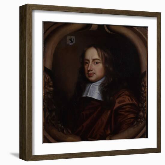 Portrait of William Pierrepoint, C.1670-Mary Beale-Framed Giclee Print