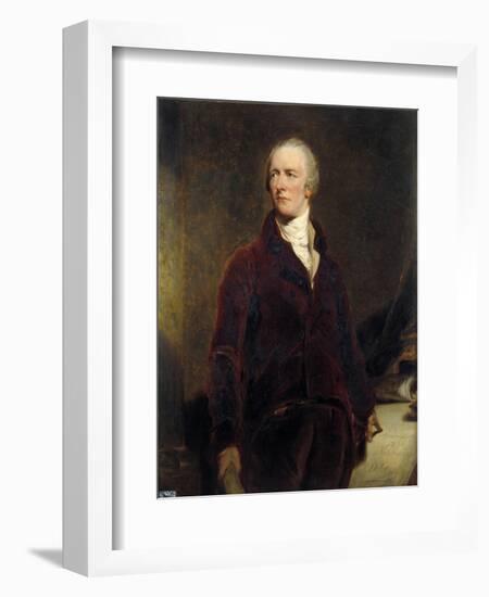 Portrait of William Pitt - by Georges Healy-null-Framed Giclee Print