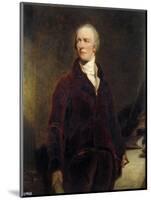 Portrait of William Pitt - by Georges Healy-null-Mounted Giclee Print