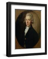 Portrait of William Pitt the Younger (1759-1806), C.1787-Thomas Gainsborough-Framed Giclee Print