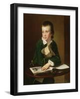 Portrait of William Rastall, C.1763 (Oil on Canvas)-Joseph Wright-Framed Giclee Print