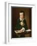 Portrait of William Rastall, C.1763 (Oil on Canvas)-Joseph Wright-Framed Giclee Print