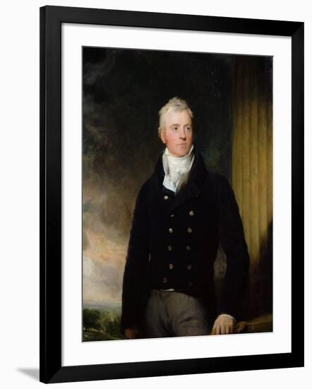 Portrait of William Robertson of Chilcote, 1816-Thomas Lawrence-Framed Giclee Print