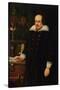 Portrait of William Shakespeare (1564-1616) 1849-Ford Madox Brown-Stretched Canvas