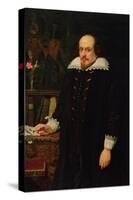 Portrait of William Shakespeare (1564-1616) 1849-Ford Madox Brown-Stretched Canvas