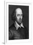 Portrait of William Shakespeare 1719-George Vertue-Framed Giclee Print