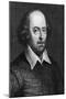 Portrait of William Shakespeare 1719-George Vertue-Mounted Giclee Print