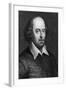 Portrait of William Shakespeare 1719-George Vertue-Framed Giclee Print