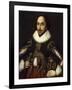 Portrait of William Shakespeare - by Louis Coblitz-null-Framed Giclee Print