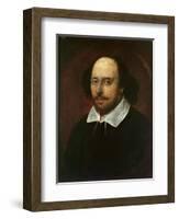 Portrait of William Shakespeare-John Taylor-Framed Giclee Print