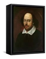 Portrait of William Shakespeare-John Taylor-Framed Stretched Canvas