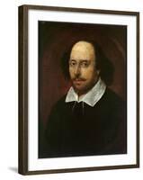 Portrait of William Shakespeare-John Taylor-Framed Giclee Print