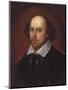 Portrait of William Shakespeare-John Taylor-Mounted Giclee Print