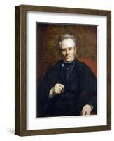 Portrait of William Sisley, 1864, 1841-1919-Pierre-Auguste Renoir-Framed Giclee Print