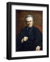 Portrait of William Sisley, 1864, 1841-1919-Pierre-Auguste Renoir-Framed Giclee Print