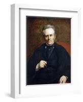 Portrait of William Sisley, 1864, 1841-1919-Pierre-Auguste Renoir-Framed Giclee Print