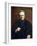 Portrait of William Sisley, 1864, 1841-1919-Pierre-Auguste Renoir-Framed Giclee Print