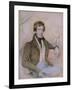 Portrait of William Spencer, 6th Duke of Devonshire, 1828-Octavius Oakley-Framed Giclee Print