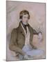 Portrait of William Spencer, 6th Duke of Devonshire, 1828-Octavius Oakley-Mounted Giclee Print